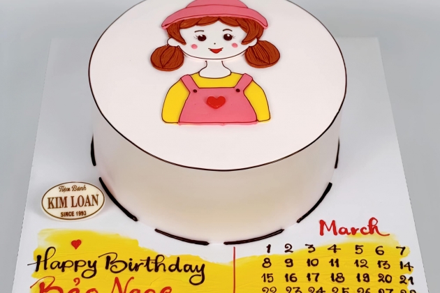 Mẫu bánh kem đẹp dành cho nữ