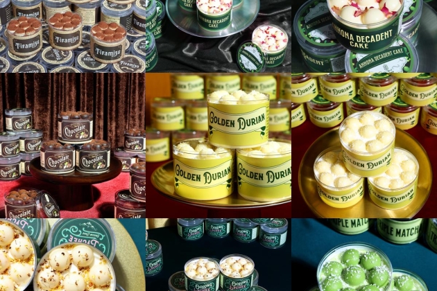 Bộ Sưu Tập 06 Vị Bánh Hộp Thiếc Mini Cao Cấp - Lựa Chọn Hoàn Hảo Cho Teabreak & Blissbox