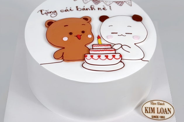 Mẫu bánh kem đơn giản mà đẹp