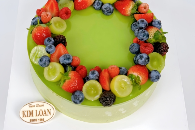 Bánh Mousse Trà Xanh