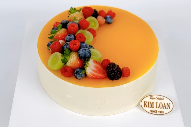 Bánh mousse chanh dây