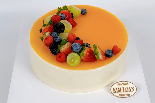 Bánh mousse chanh dây