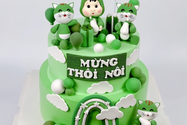 Bánh sinh nhật cho bé trai