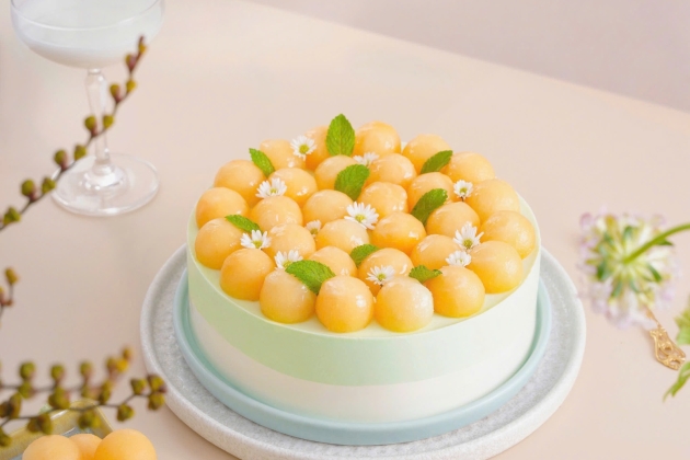 Bánh Mousse Dưa Lưới Vàng