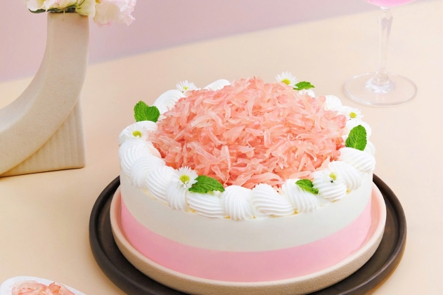 Bánh Mousse Bưởi Hồng