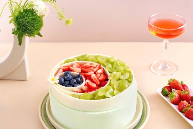 Bánh Mousse Táo Xanh