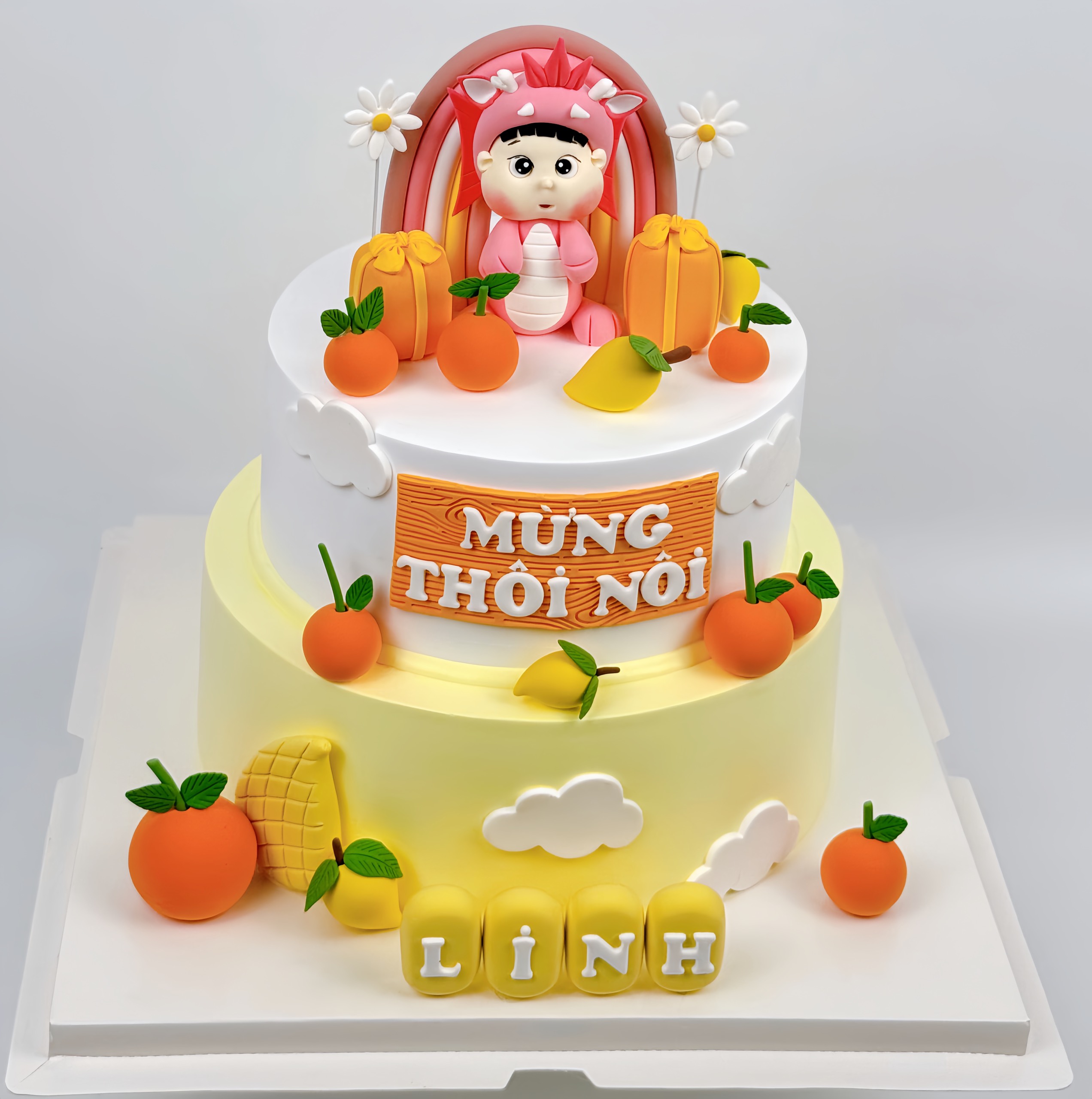 Bánh sinh nhật 2 tầng