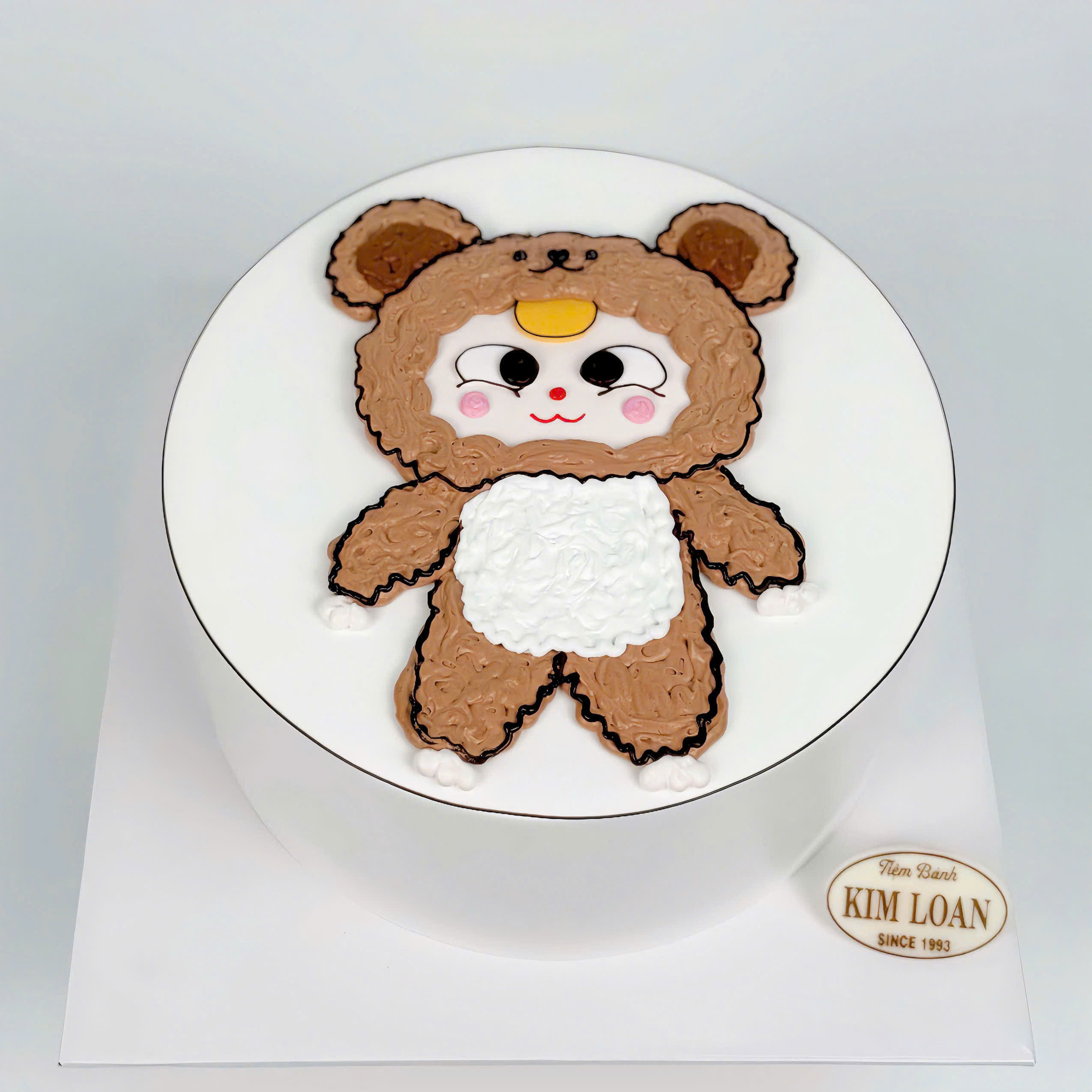 bánh kem sinh nhật vẽ hình