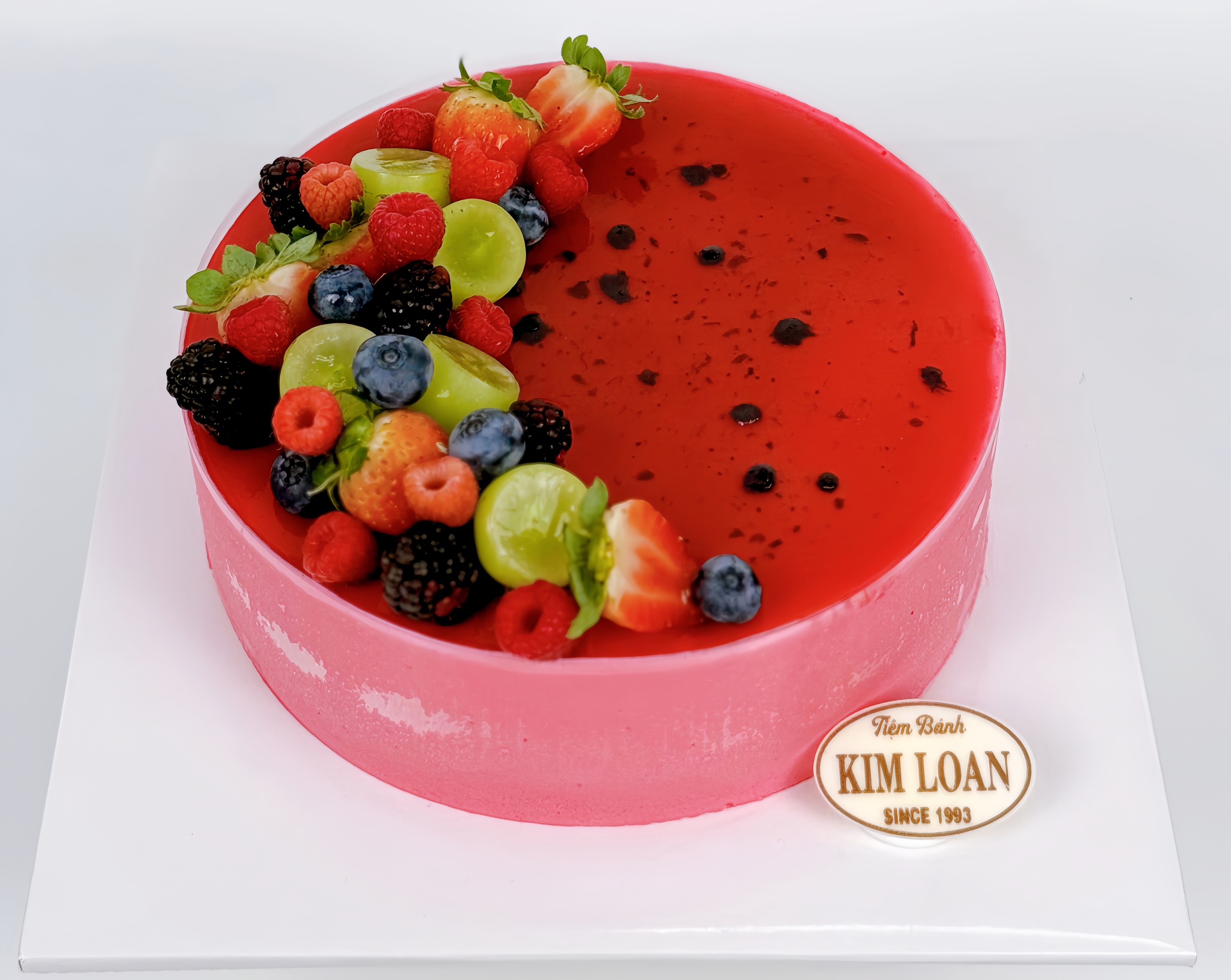 Bánh mousse Việt quất