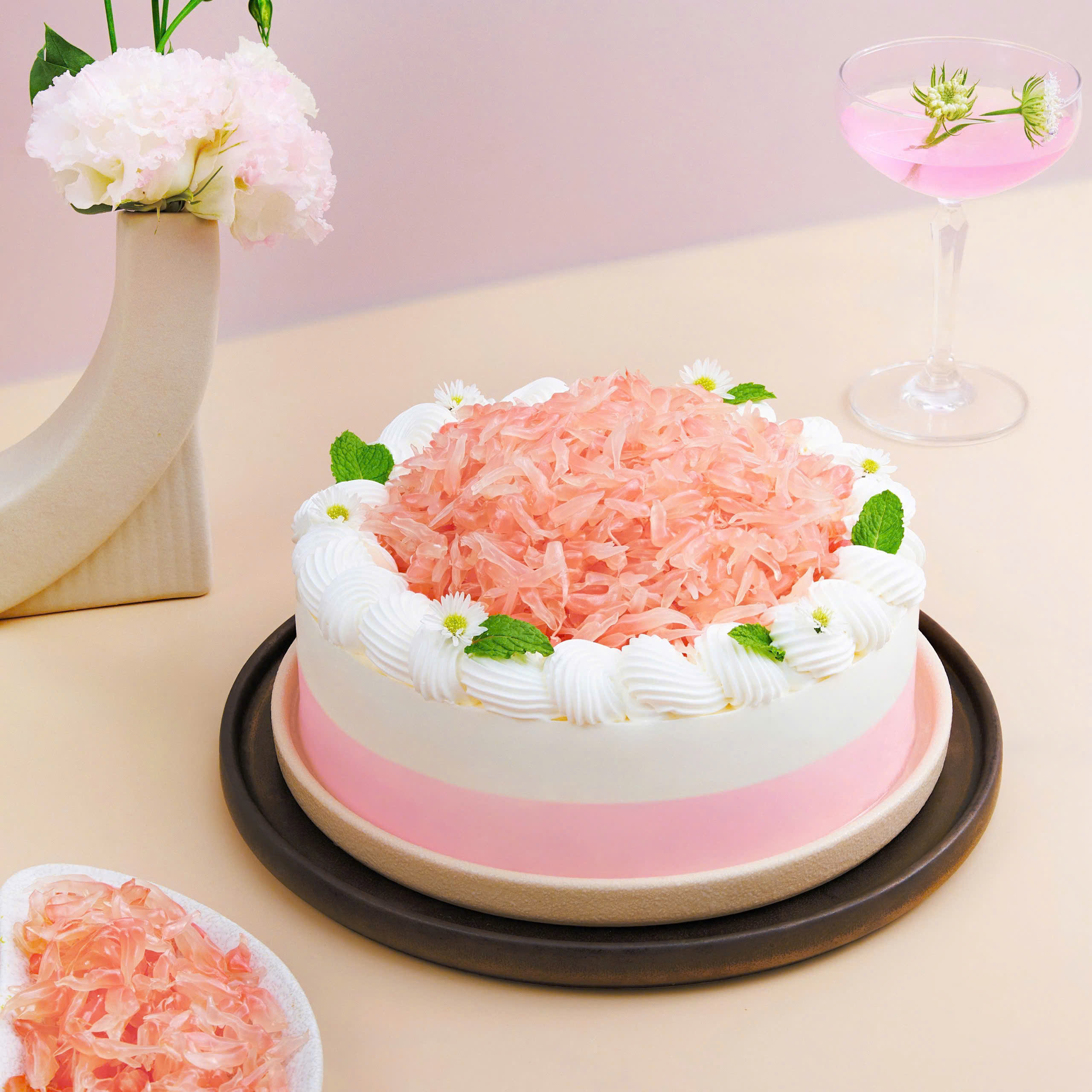 Mousse Bưởi Hồng