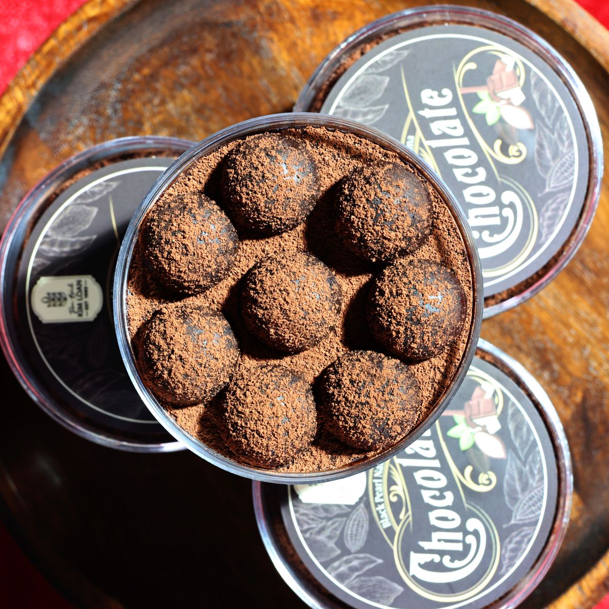 bánh hộp mini socola cao cấp black pearl nama chocolate tiệm bánh kim loan