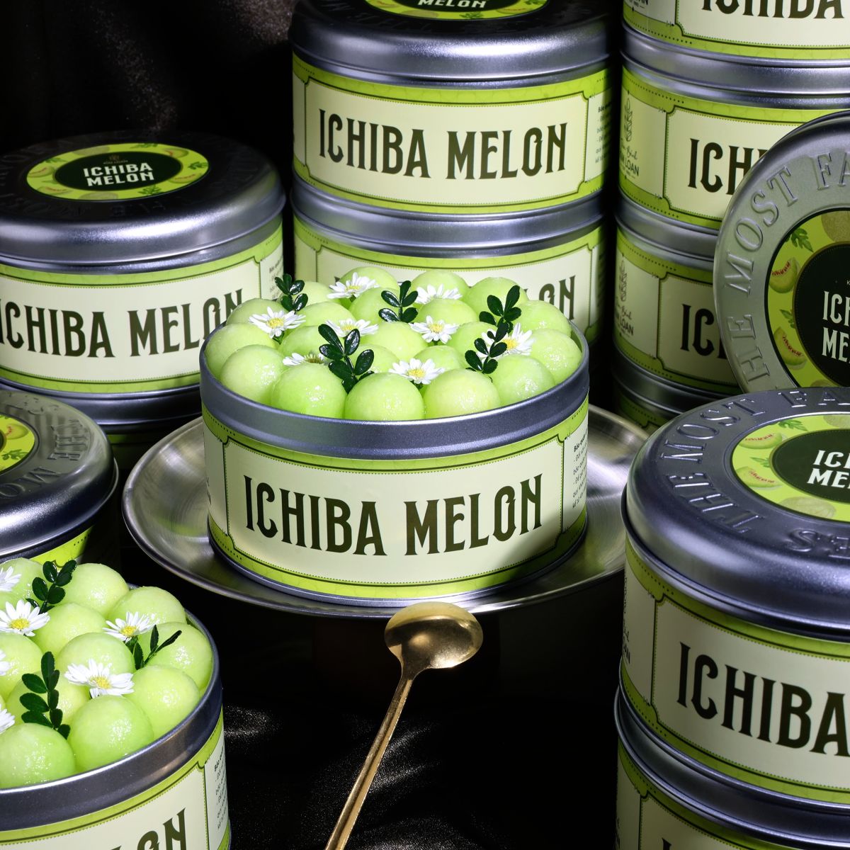 bánh hộp thiếc ichiba melon dưa lưới cao cấp tiệm bánh kim loan
