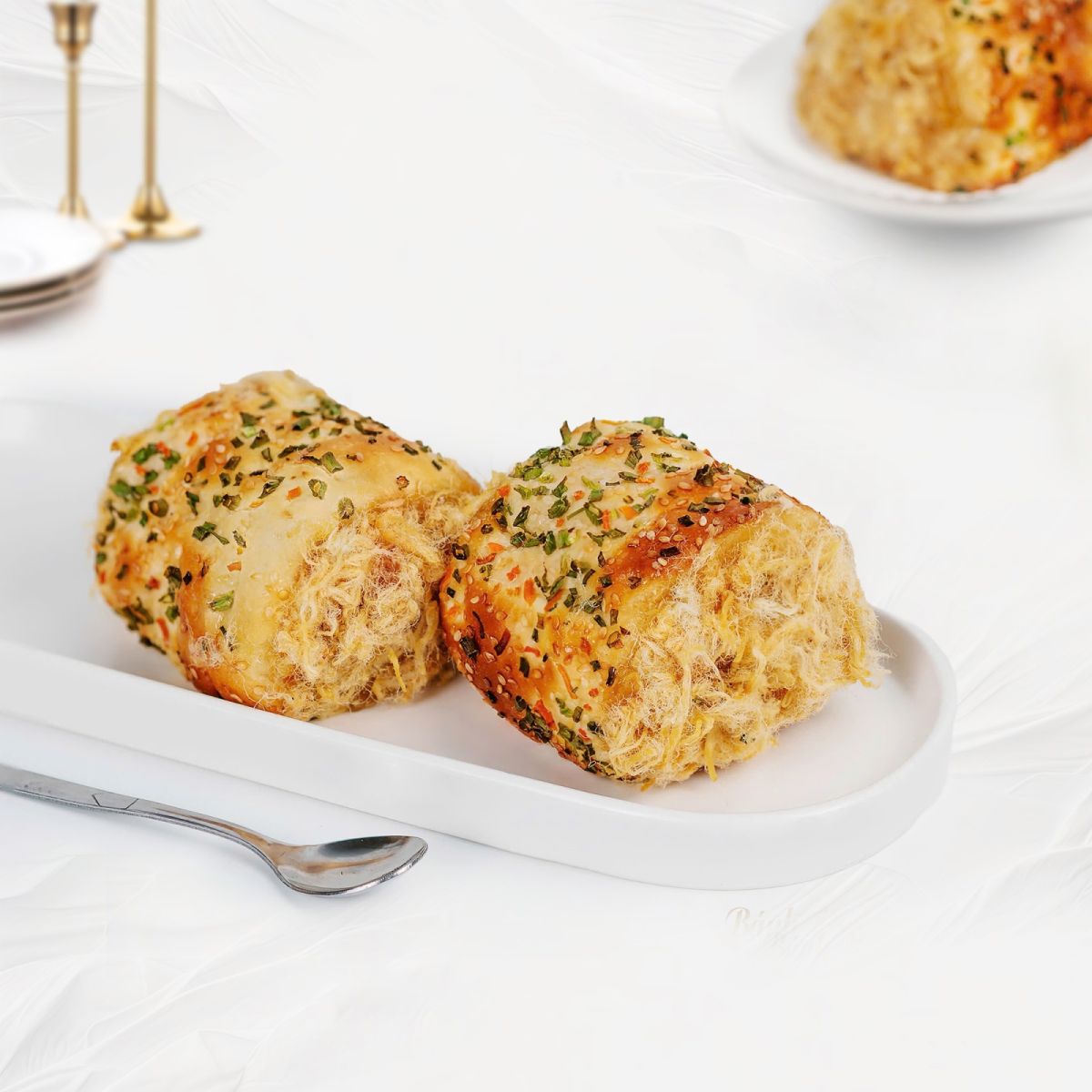 bánh mì cuộn chà bông