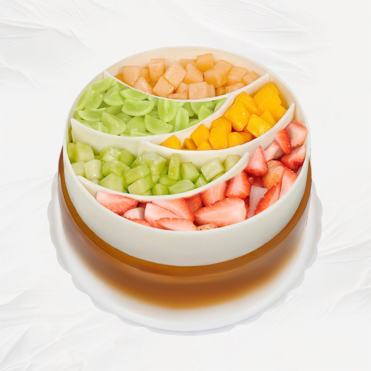 bánh kem rau câu flan ngày của mẹ
