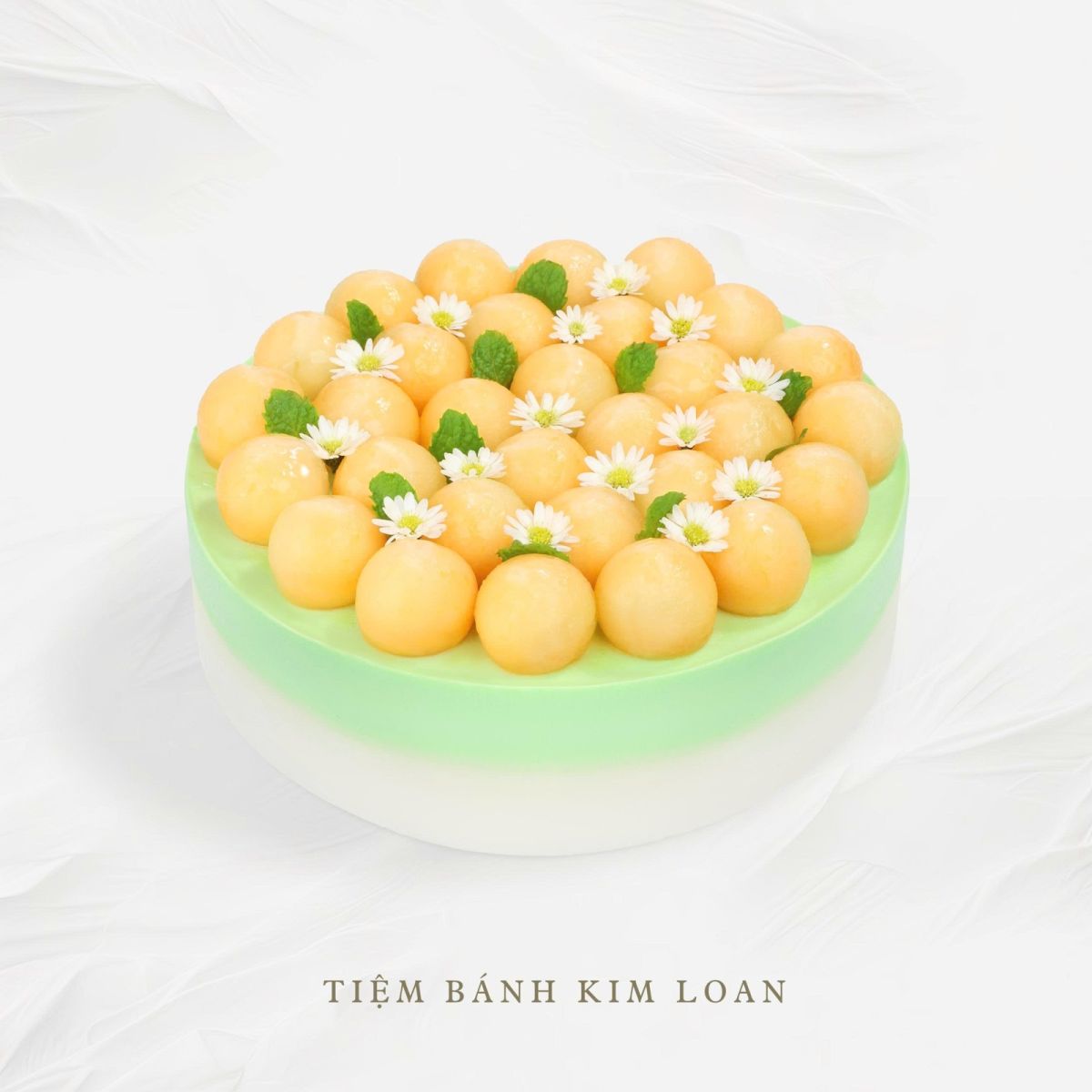 bánh mousse dưa lưới tặng mẹ
