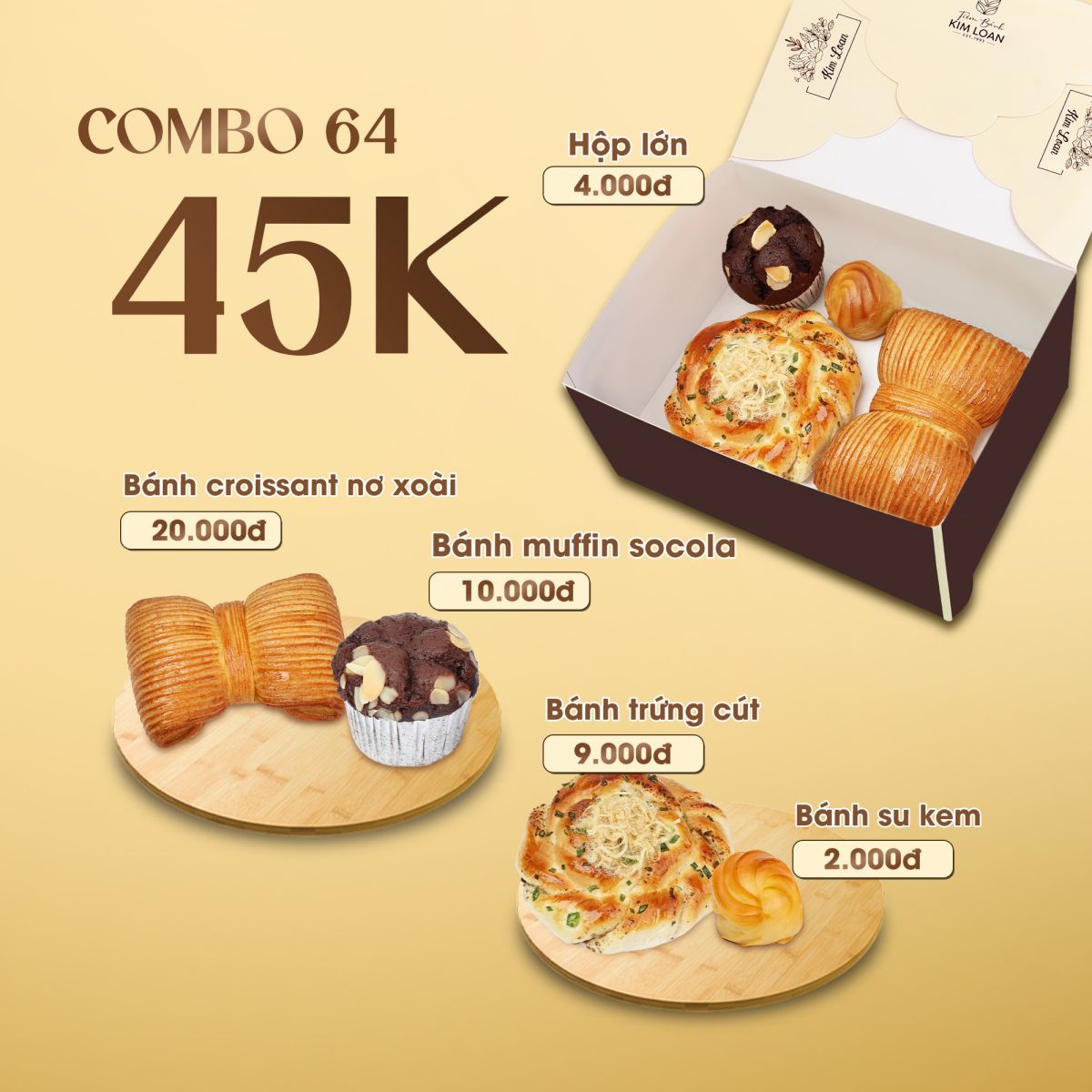 COMBO BÁNH MẶN NGỌT CHO NHỮNG BUỔI TIỆC NHẸ, TEABREAK, LIÊN HOAN VĂN PHÒNG HAY ĐÁM TIỆC...