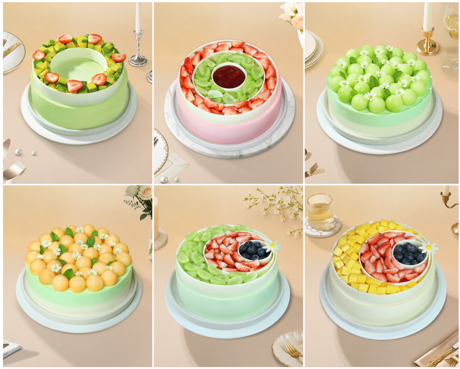 bánh mousse trái cây tươi tiệm bánh kim loan