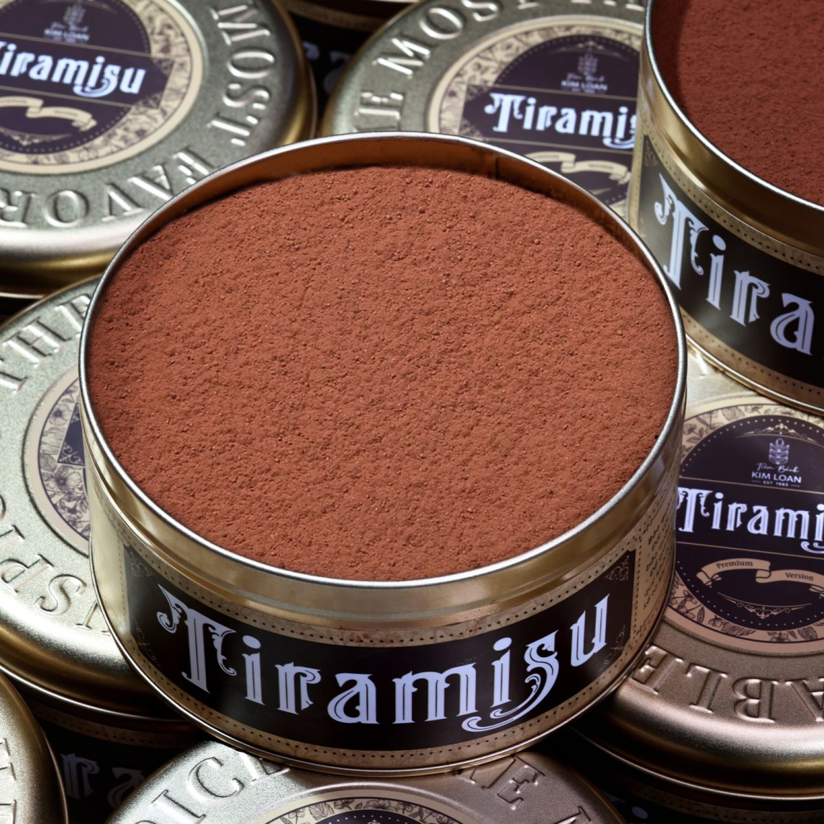 bánh hộp thiếc tiramisu premium version cao cấp