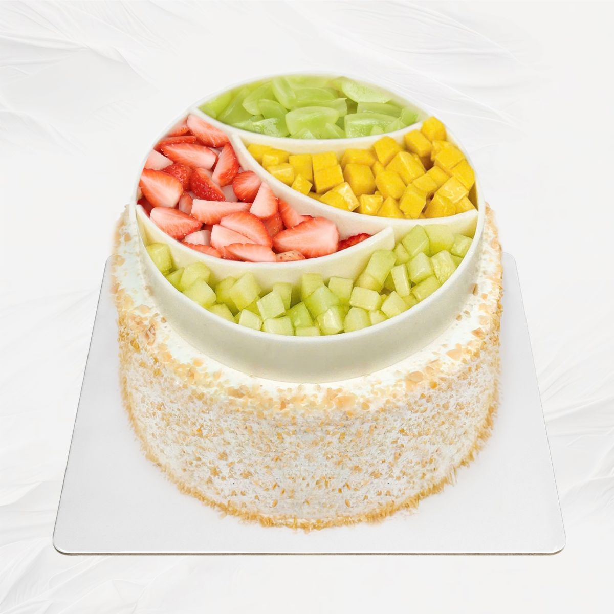 bánh kem bắp trái cây ngon nhất hcm