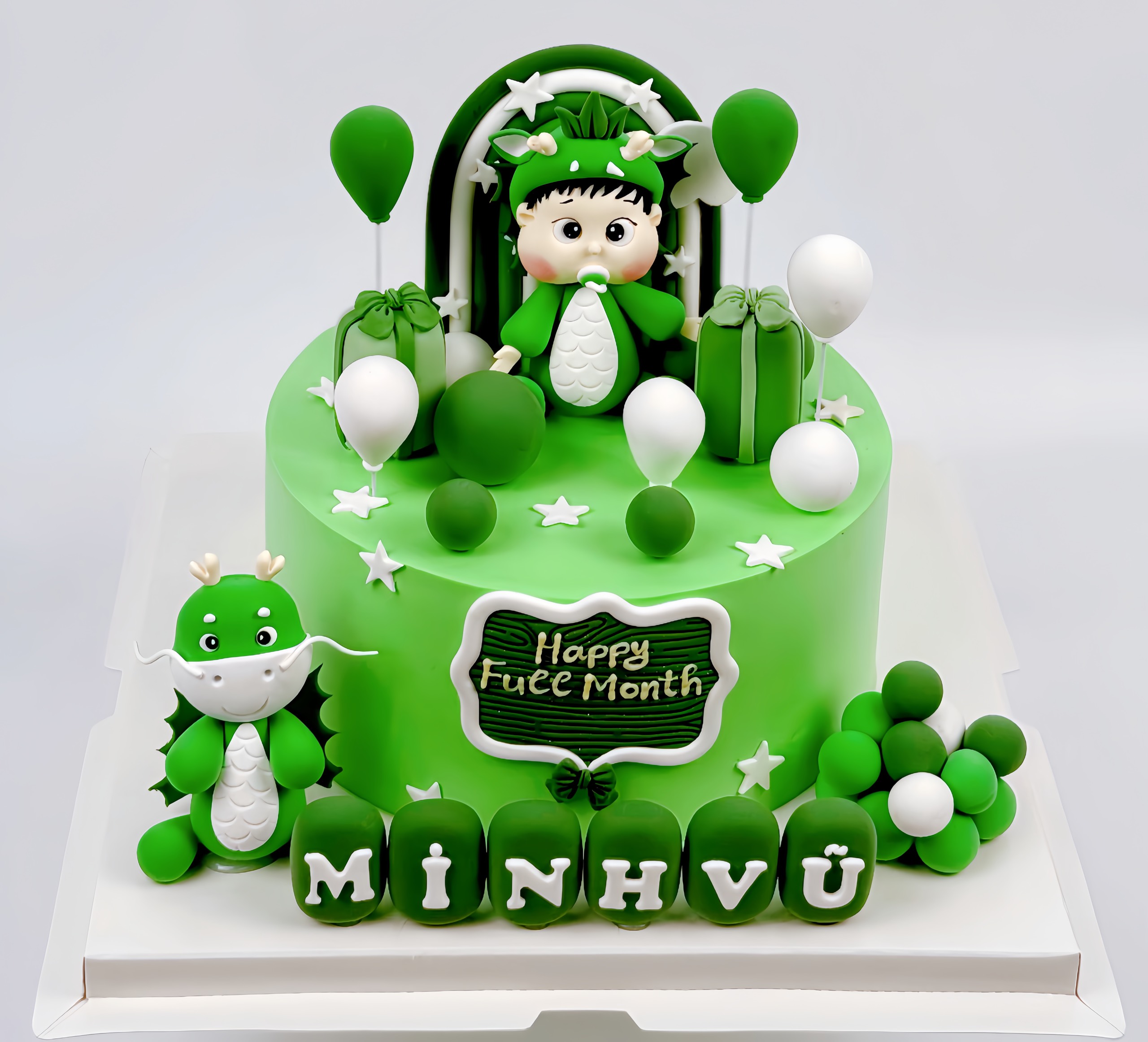 Bánh kem bột giấy tạo hình