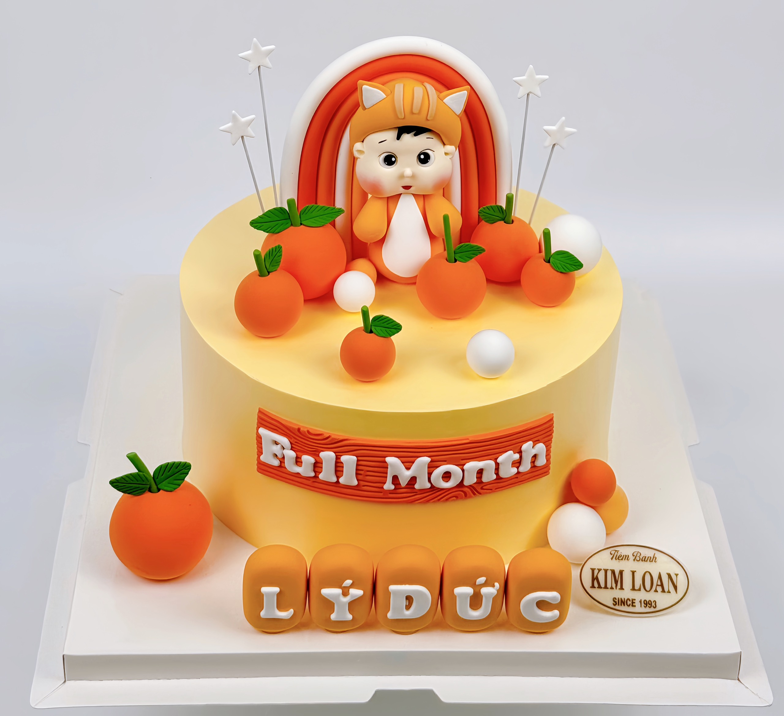 Bánh kem bột giấy tạo hình