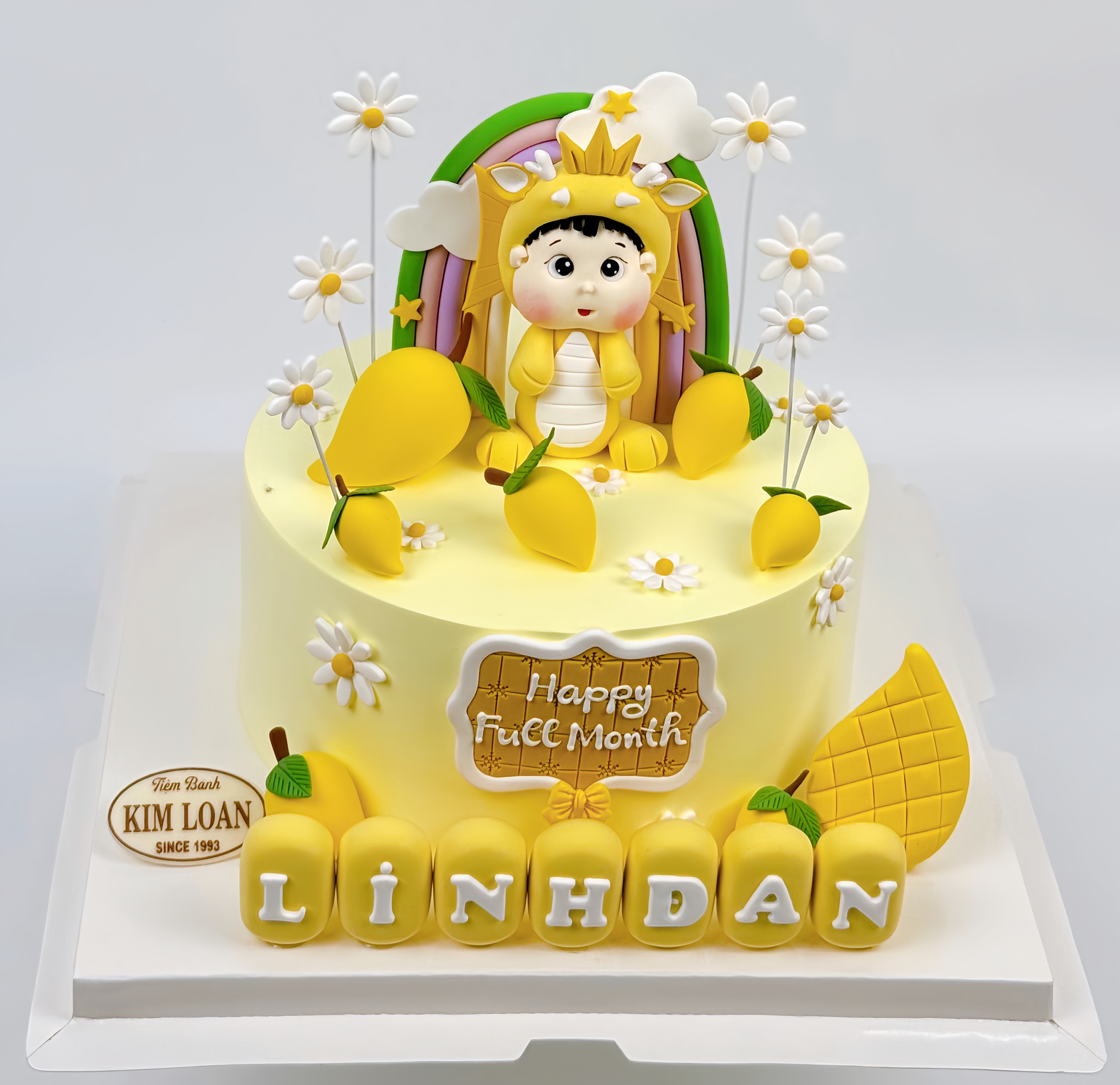 Bánh kem bột giấy tạo hình