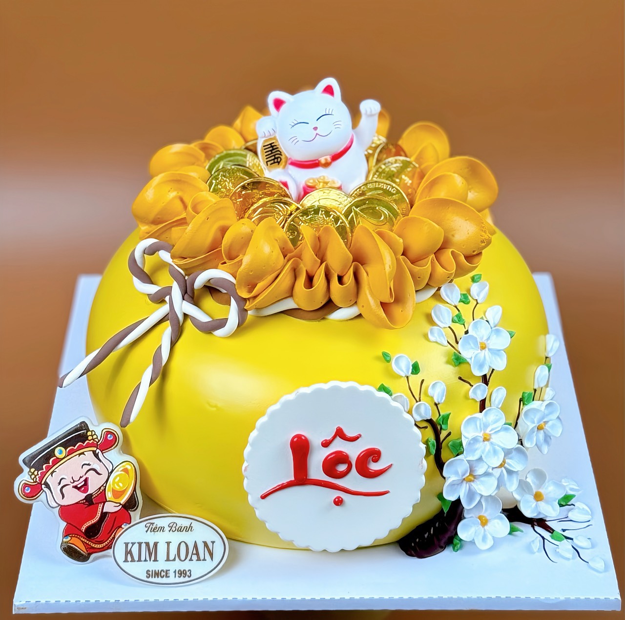 Bánh kem khai trương