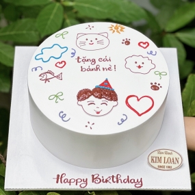 Bánh Kem Vẽ Hình | BKVH 50057
