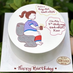 Bánh Kem Vẽ Hình | BKVH 50053