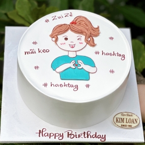 Bánh Kem Vẽ Hình | BKVH 50052