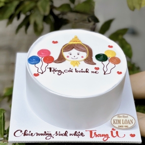 Bánh Kem Vẽ Hình | BKVH 50048