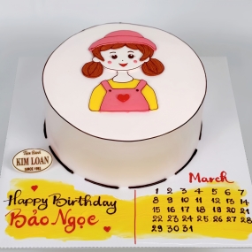 Bánh Kem Vẽ Hình | BKVH 50073