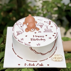 Bánh Kem Vẽ Hình | BKVH 50039
