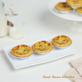 Tart Bacon Hun Khói