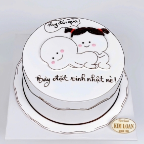 Bánh Kem Vẽ Hình | BKVH 50098