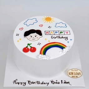 Bánh Kem Vẽ Hình | BKVH 50103