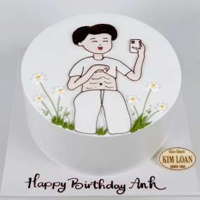 Bánh Kem Vẽ Hình | BKVH 50083