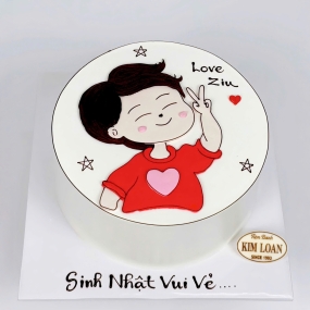 Bánh Kem Vẽ Hình | BKVH 50100