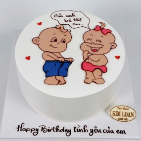 Bánh Kem Vẽ Hình | BKVH 50091