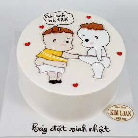 Bánh Kem Vẽ Hình | BKVH 50094