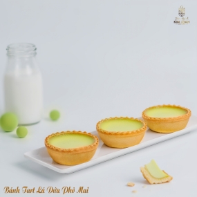 Bánh Tart Lá Dứa Phô Mai