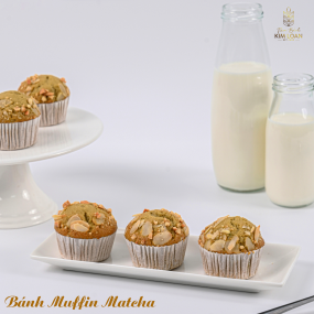 Bánh Muffin Matcha
