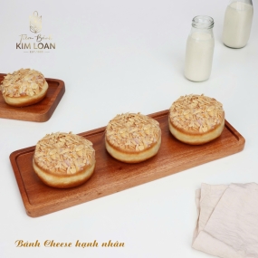 Donut Cheese Hạnh Nhân