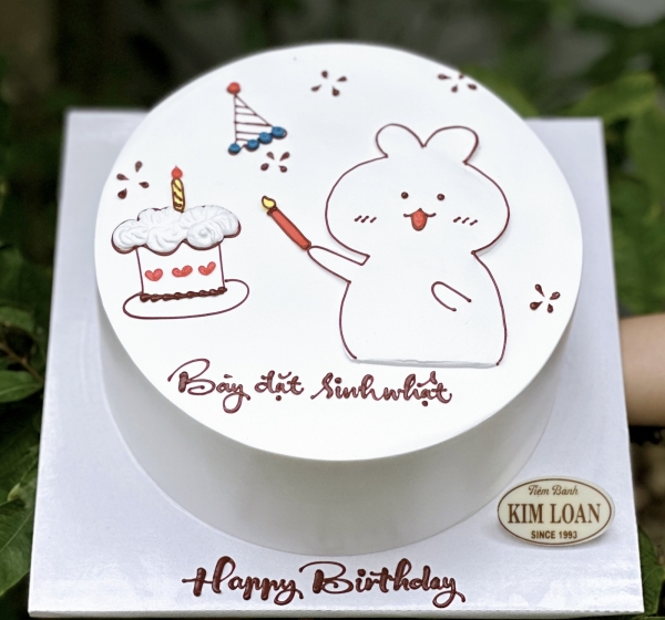 Bánh Kem Vẽ Hình | BKVH 50030