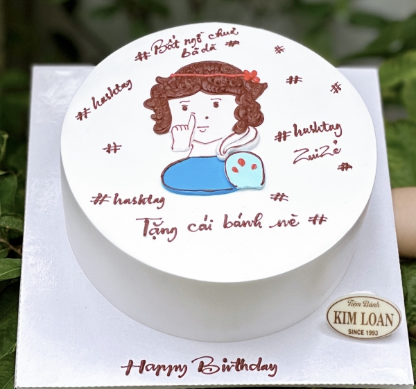 Bánh Kem Vẽ Hình | BKVH 50029