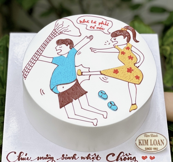 Bánh Kem Vẽ Hình | BKVH 50018