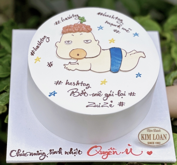 Bánh Kem Vẽ Hình | BKVH 50003