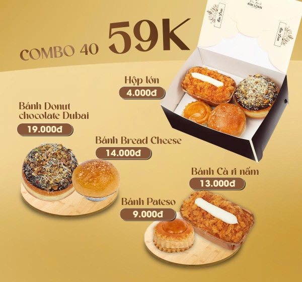 Combo Bánh Ngọt | CB40