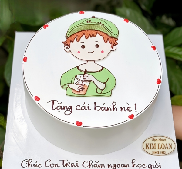 Bánh Kem Vẽ Hình | BKVH 50065