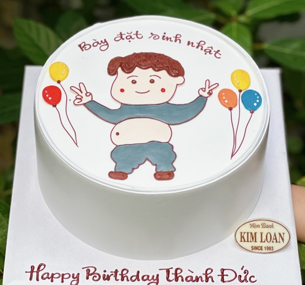 Bánh Kem Vẽ Hình | BKVH 50060